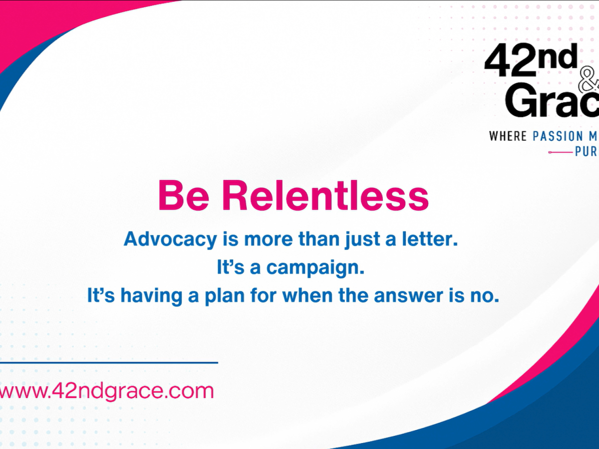 Be relentless –&nbsp;Video