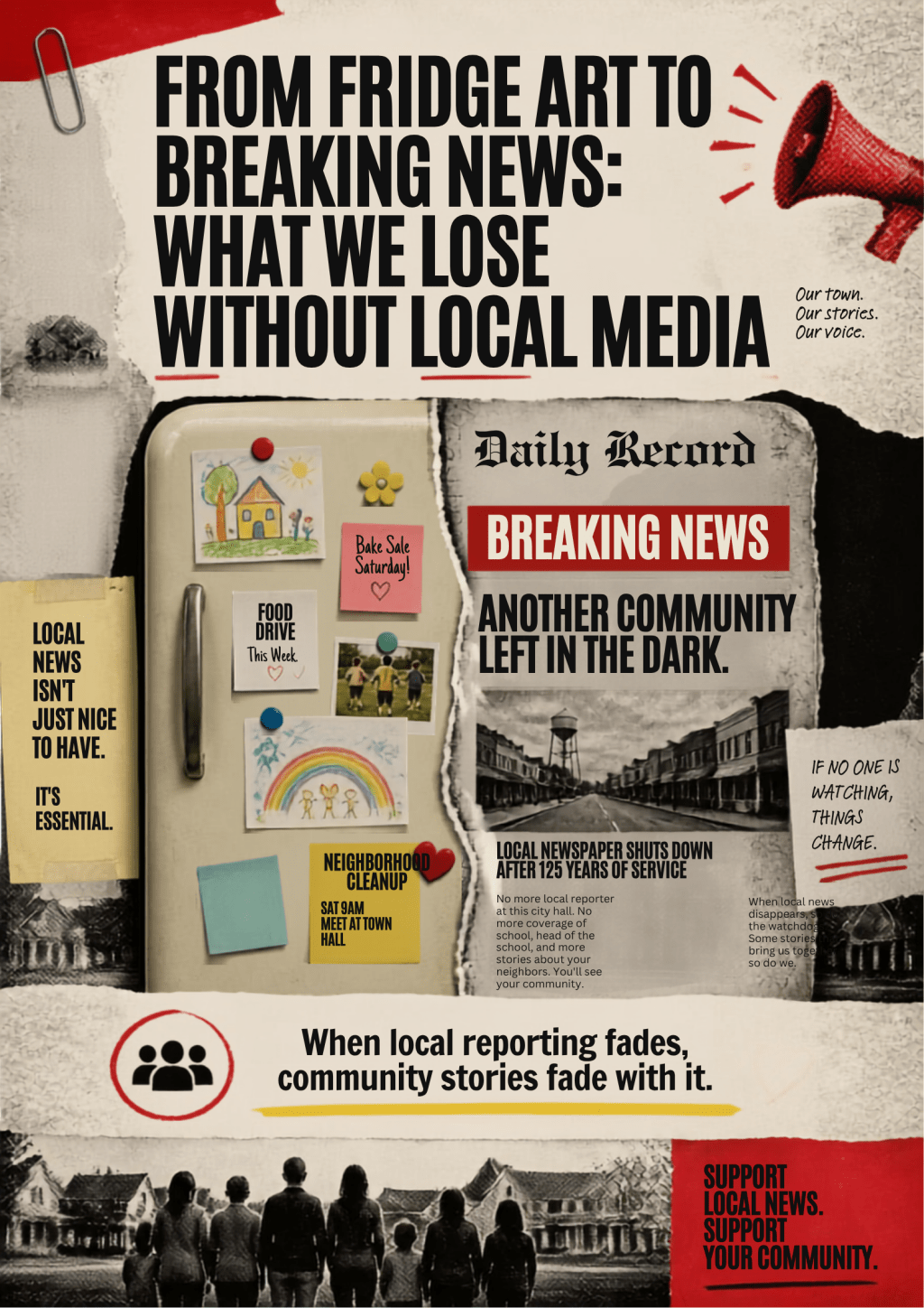 From Fridge Art to Breaking News: What We Lose Without Local&nbsp;Media
